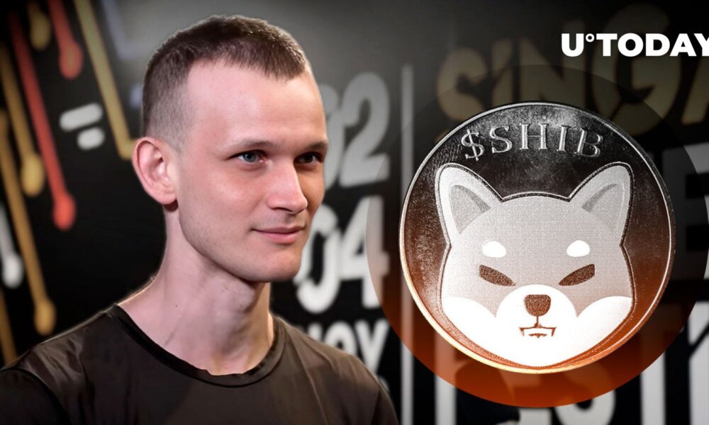 1,084 days after Vitalik Buterin's historic fire of 410 trillion SHIB