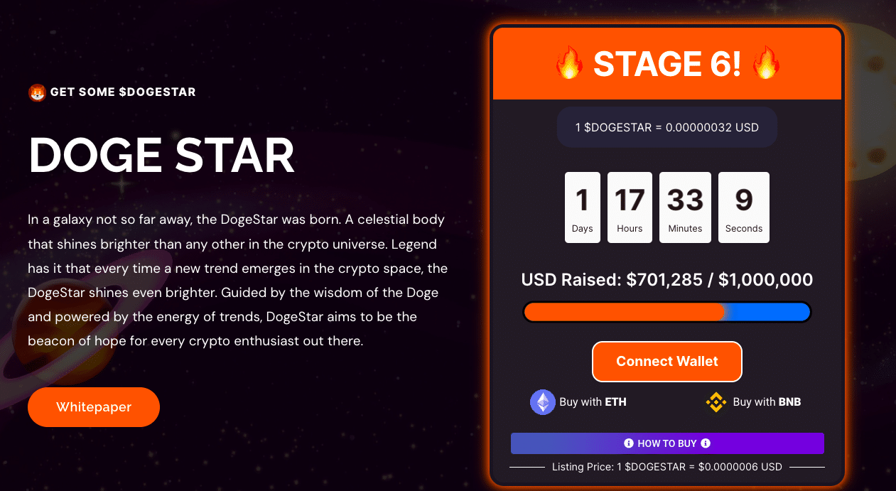 DogeStar presale