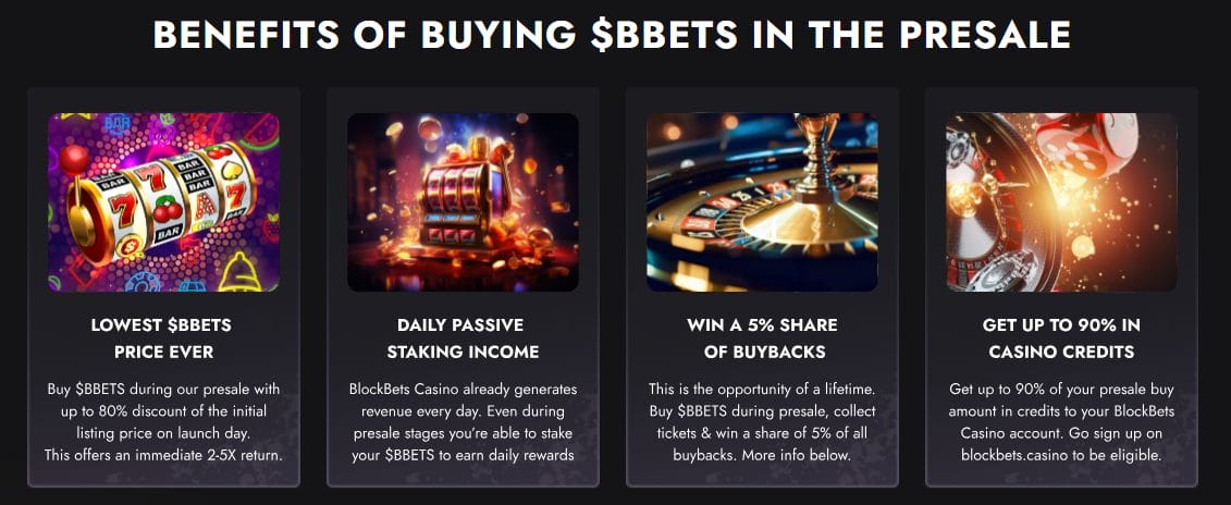 Blockbets rewards