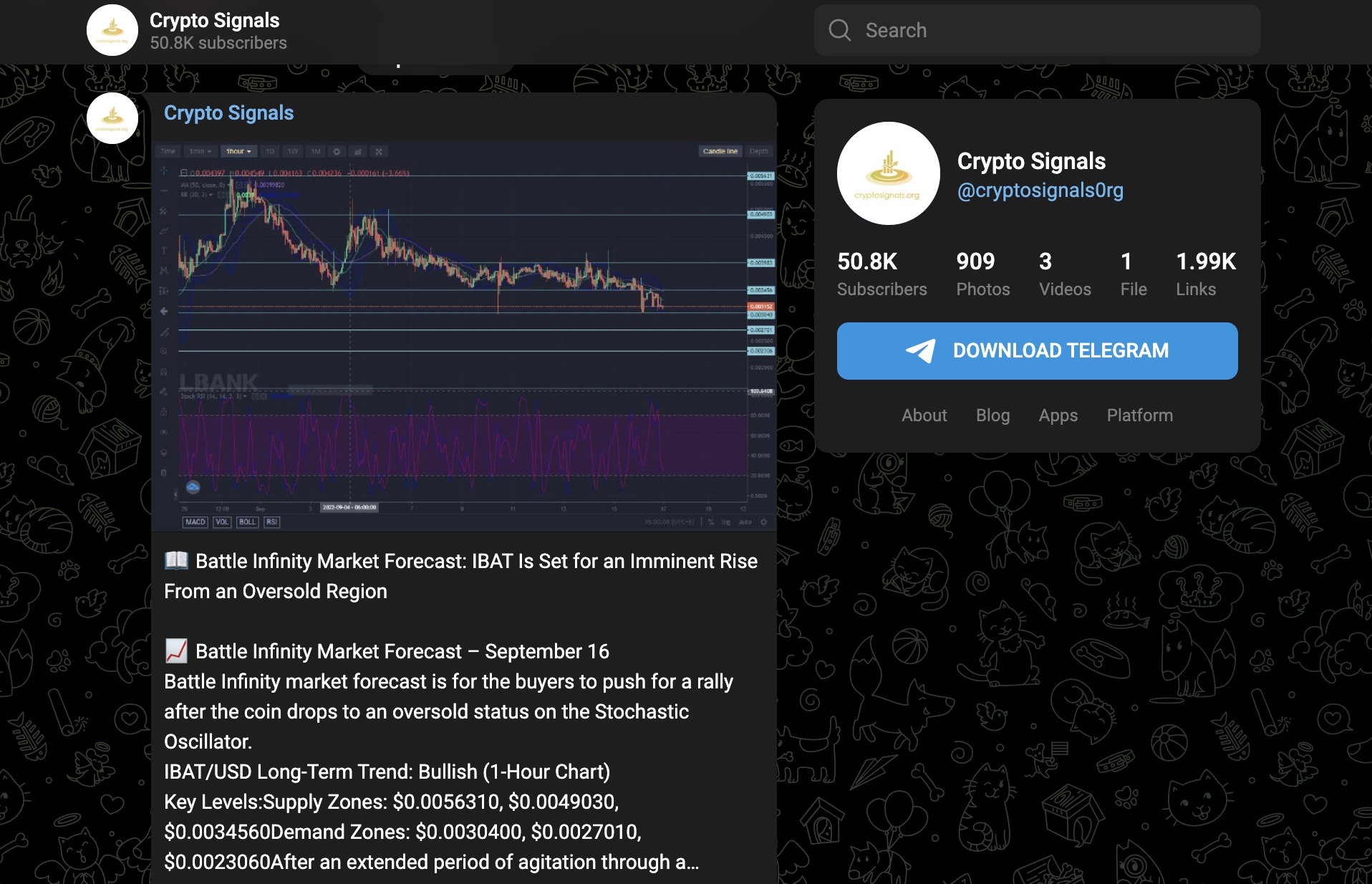 Crypto Signals Telegram