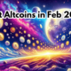 Altcoins that could shoot for the moon, including ApeMax, Solana, Avalanche, Near Protocol, Chainlink and Sui