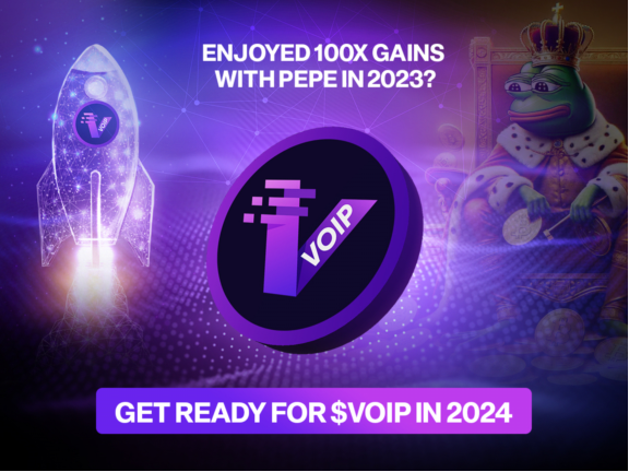 $Voip Finance ($Voip) named the biggest Altcoin to buy in 2024. If you missed Pepe Coin (Pepe) gains, turn $100 into $100,000 with $Voip Coin