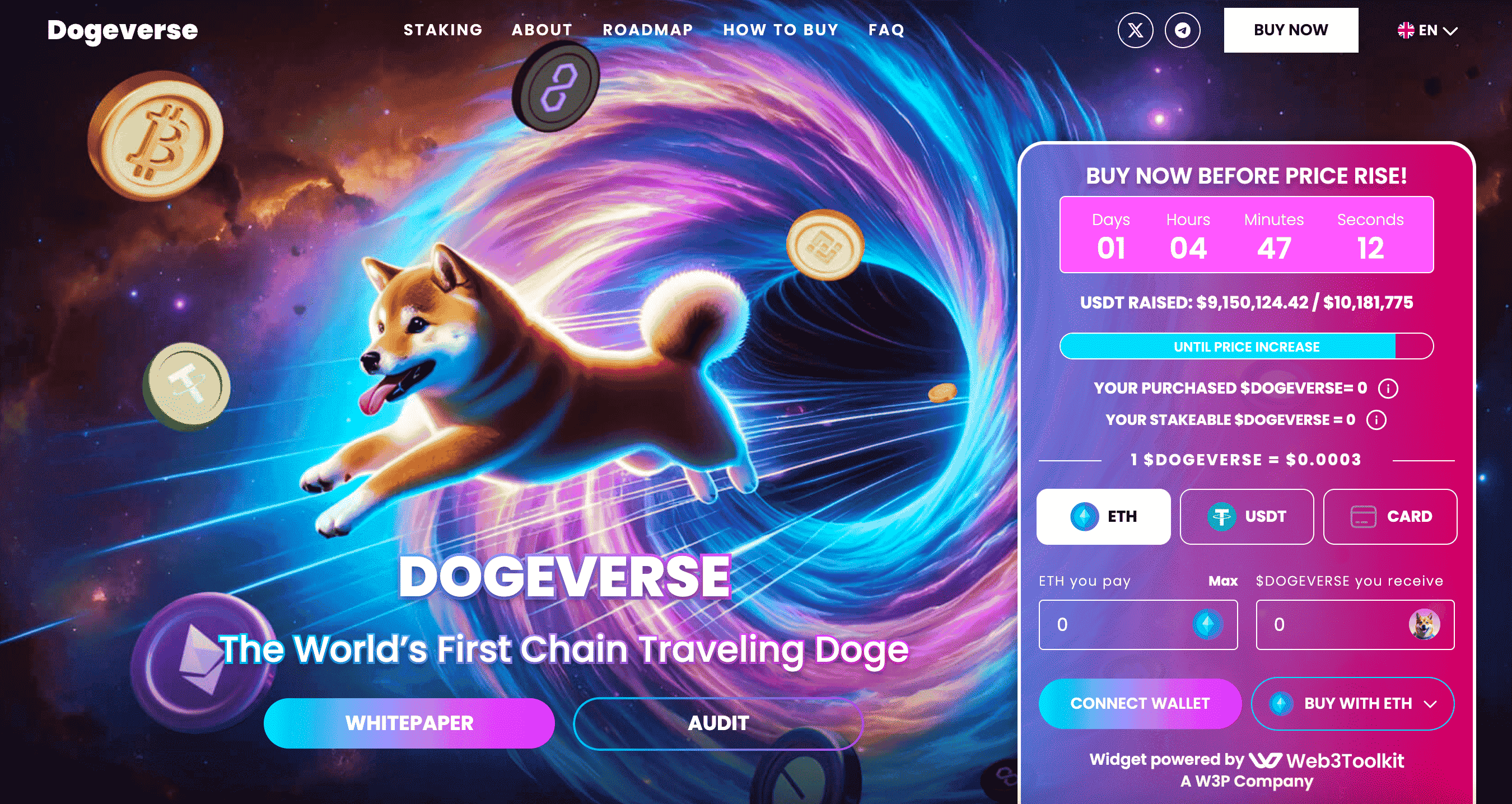 Dogeverse presale