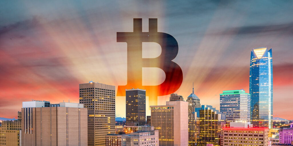 Bitcoin self-custody enshrined as a right in Oklahoma