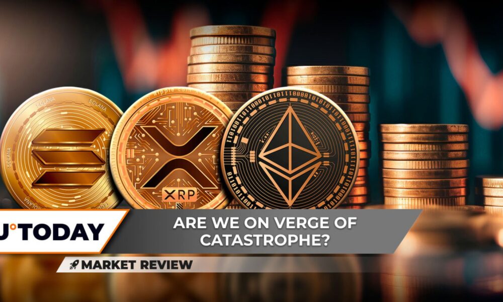 Ethereum (ETH) on the Verge of Fall, XRP Death Cross Solidifies, Solana (SOL) Breakout Could Be Fake