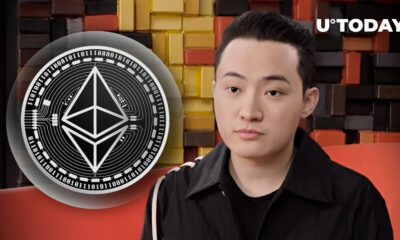 Justin Sun pockets over $405 million in Ethereum (ETH) in just a few days