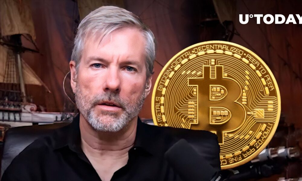 Michael Saylor Celebrates Billionth Bitcoin Transaction