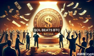 Solana 'beats' Bitcoin on this front, but is bad news coming?