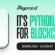 Algorand becomes the first Layer-1 blockchain to use Python as its native programming language with the launch of AlgoKit 2.0