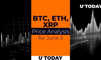 BTC, ETH and XRP price prediction for June 3