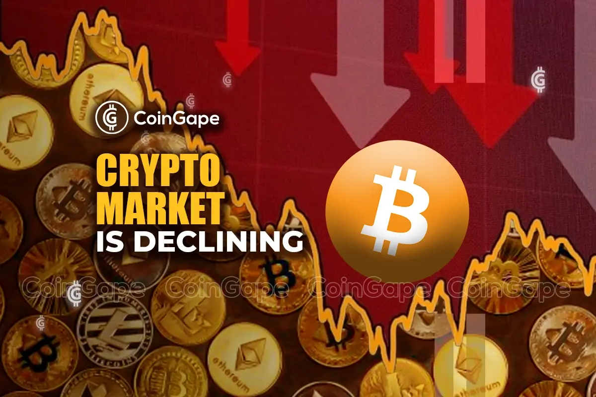 Why is the cryptocurrency market declining today?