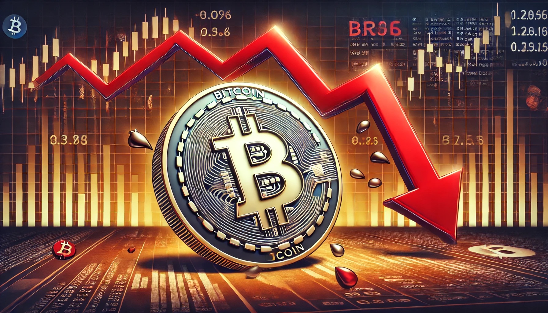 Why is the price of Bitcoin falling today?