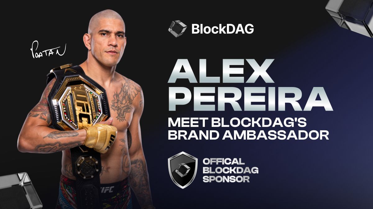 Best Crypto to Buy Today: UFC Champion Alex Pereira, New BDAG Ambassador | BTC and ETH ETF Hype