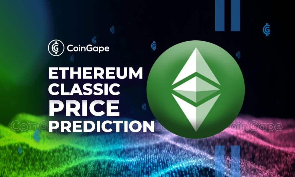 Prévision du prix de l'Ethereum Classic (ETC) en juillet 2024, 2025, 2026, 2030 et 2040