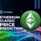 Prévision du prix de l'Ethereum Classic (ETC) en juillet 2024, 2025, 2026, 2030 et 2040