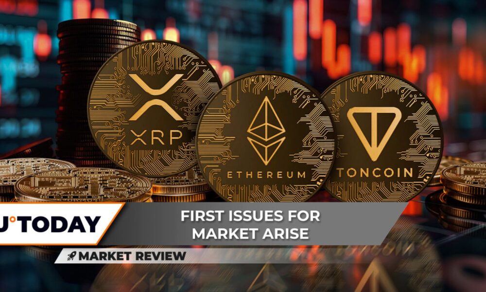 XRP Loses 7%, Here's How Ethereum (ETH) Will Move Now, Toncoin (TON) Loses Crucial Support at $7